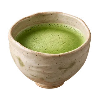 A bowl of usucha with a light, even foam
